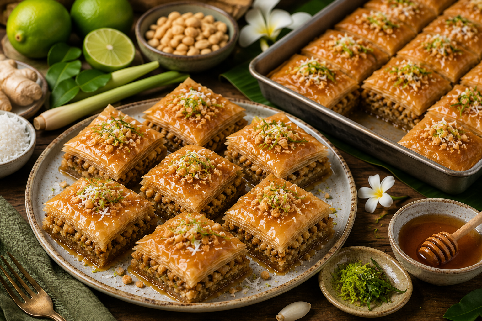Thaise baklava.