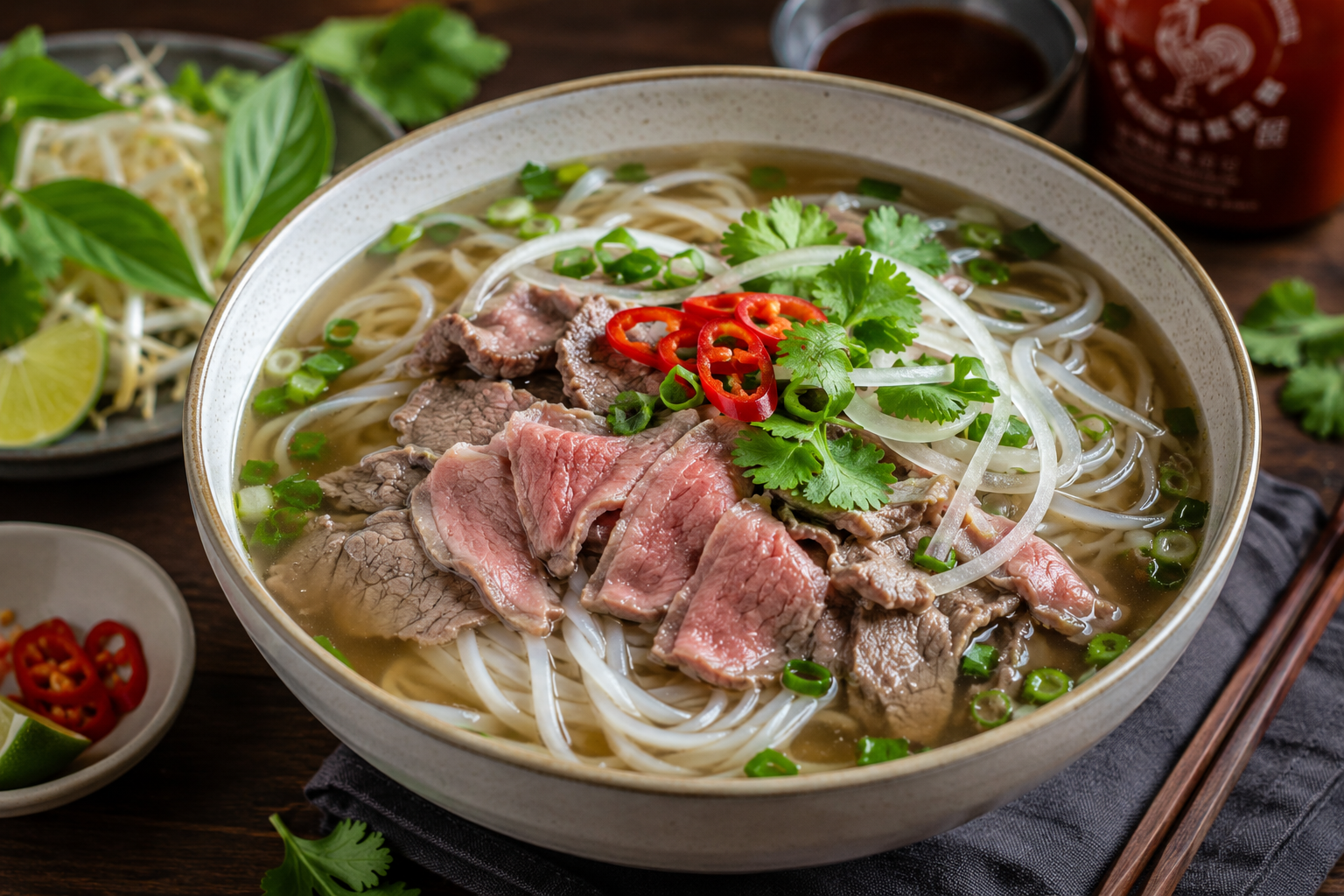 Pho Vietnamese noedelsoep