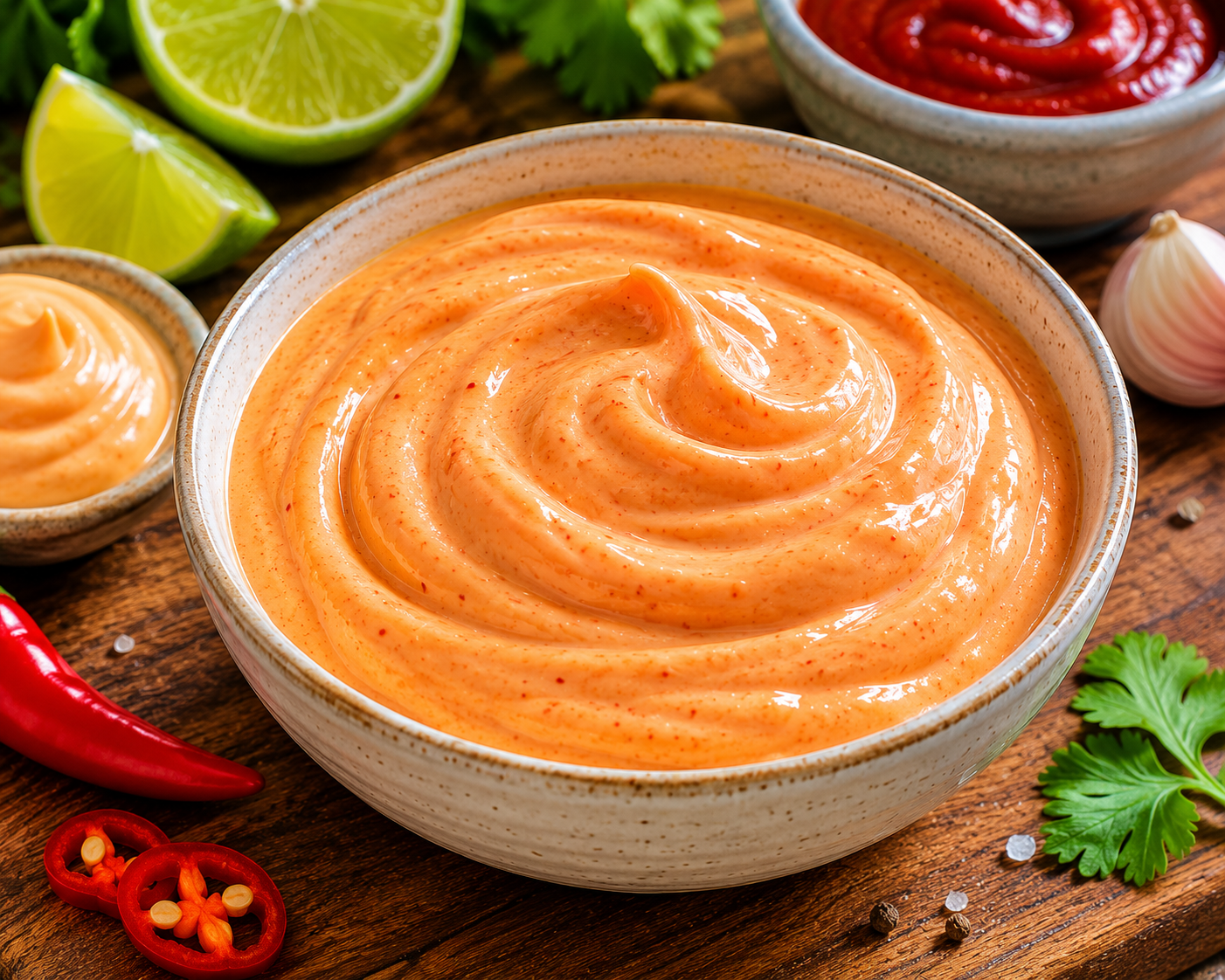 Pittige Sriracha-mayonaise